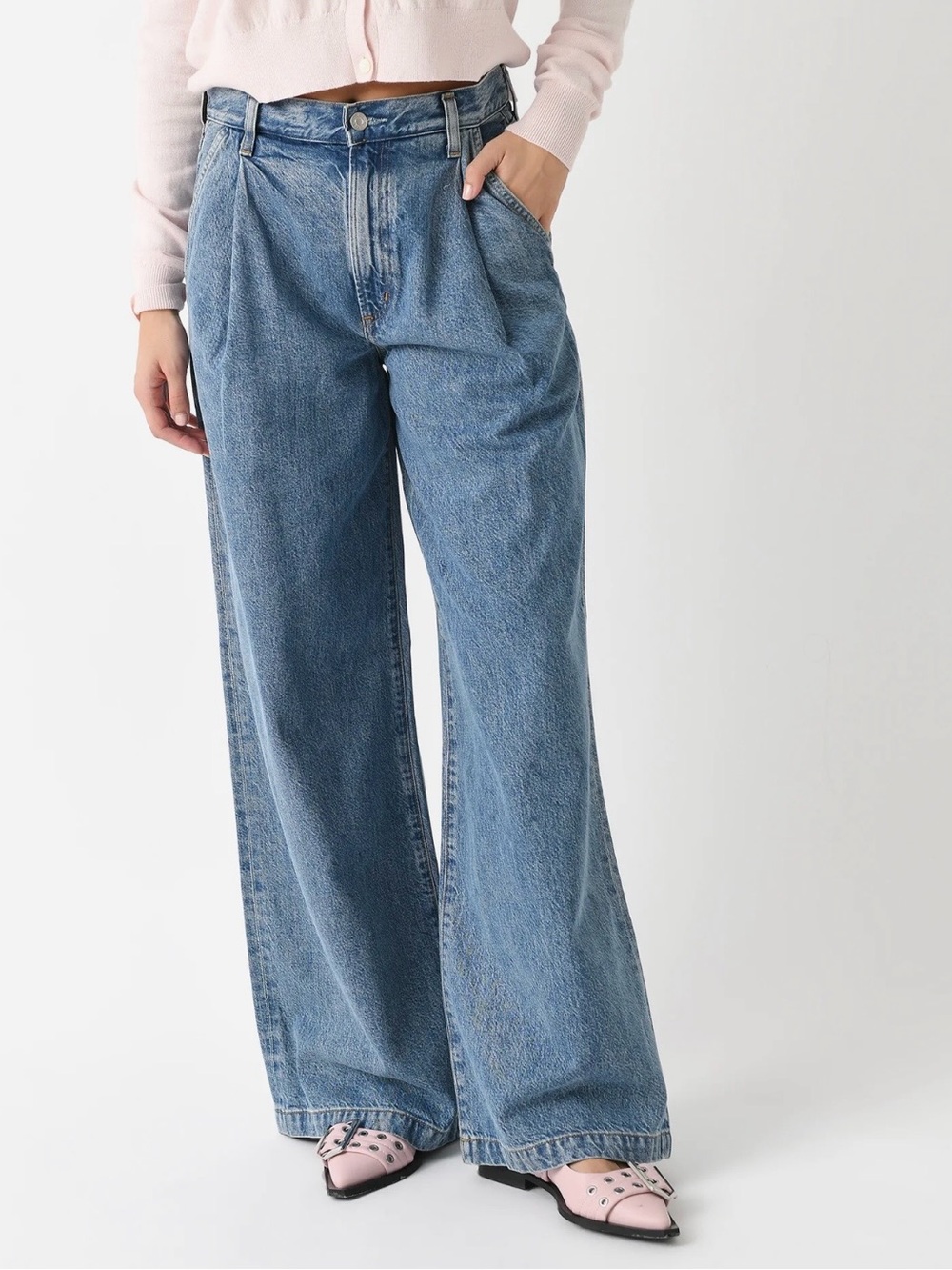 Agolde Ellis Trouser Jeans Size 25